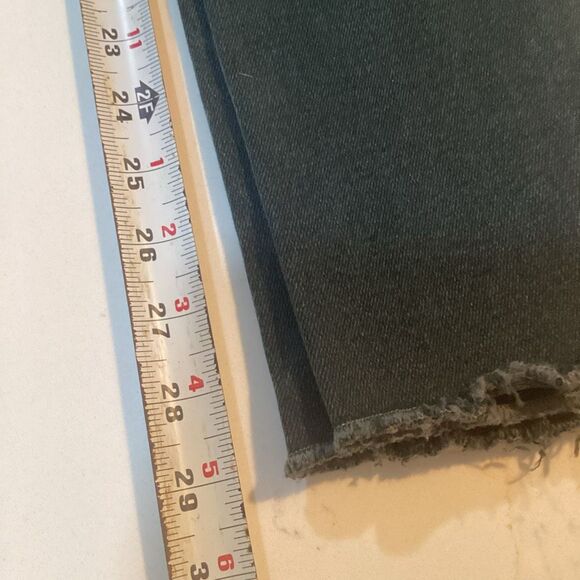 HAC TAC Ladies Jodhpurs Sz 16 Green Riding Equestrian Jeans Breeches - Picture 8 of 9